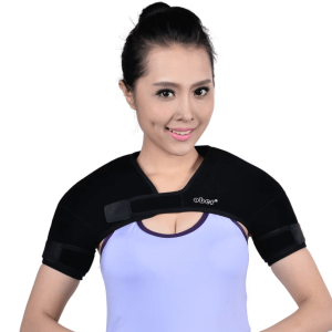 Double Shoulder Brace Rotator Cuff and Dislocation Adjustable Support for Men and Women