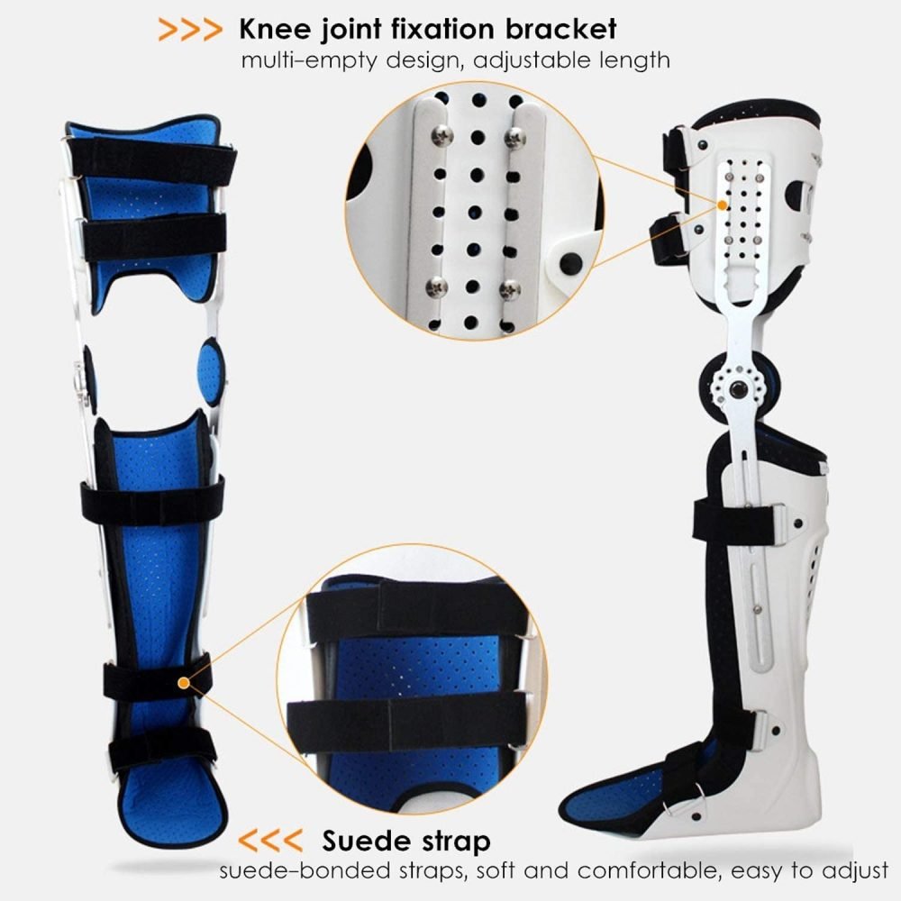 Adjustable Knee Joint Fixed Brace Leg Orthotics Support | Ober Health