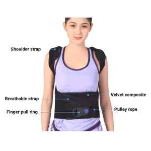 Alternative view of TLSO Back Brace for Compression Fractures, Osteoporosis, Upper Spine Injuries