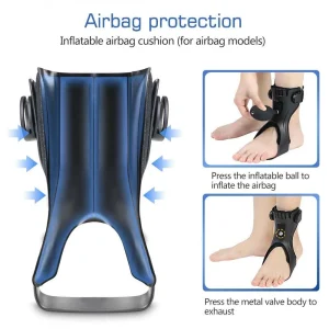 Alternative view of Drop Foot Brace Afo Splint, Ankle Foot Orthosis Support