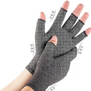 Arthritis Compression Gloves for Hand Arthritis, Fingerless