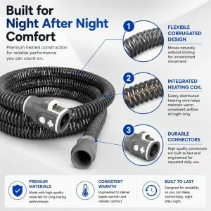 Airsense 10 Climate line Tube for Airsense 10 and Aircurve 10 CPAP Supplies Ober Health 9 Airsense 10 Climate line Tube for Airsense 10 and Aircurve 10 - Image 4